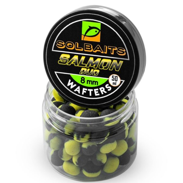 Wafters Solbaits Salmon Duo 8mm Wafters Black - Ye