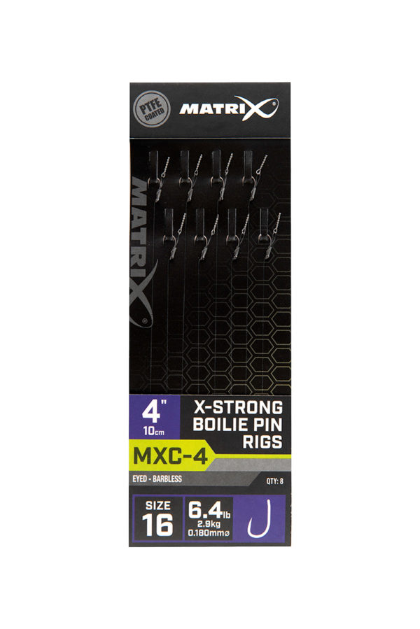 MATRIX MXC-4 4” X-STRONG BOILIE PIN RIGS