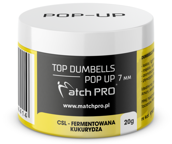 TOP DUMBELLS POP UP CSL 7mm / 20g