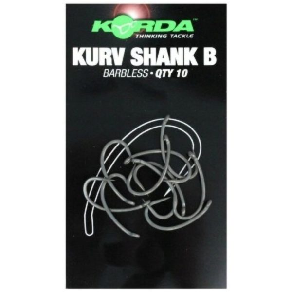 Korda Kurv Shank Barbless Size 4
