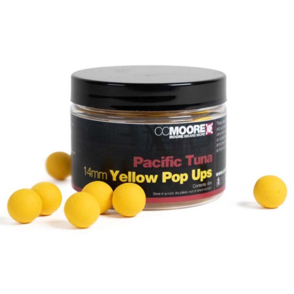 CC Moore Yellow Pop Ups Pacific Tuna 14mm
