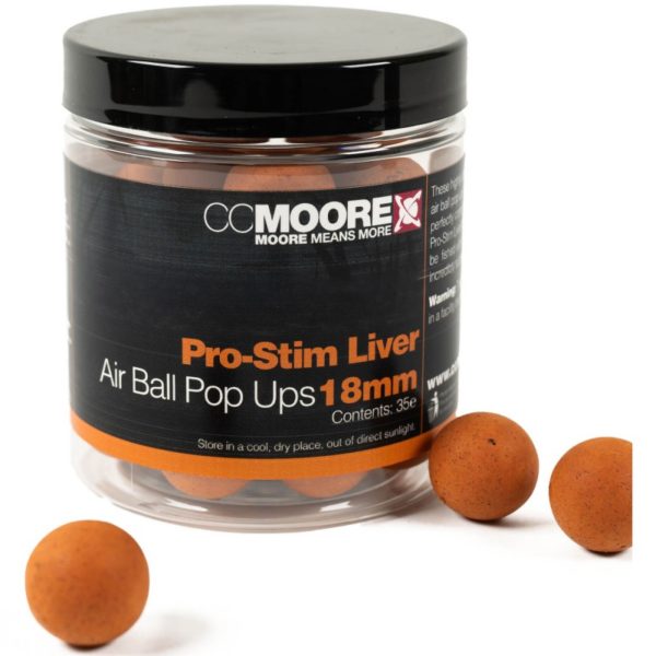 CC Moore Pro-Stim Liver Air Ball Pop Ups 18mm